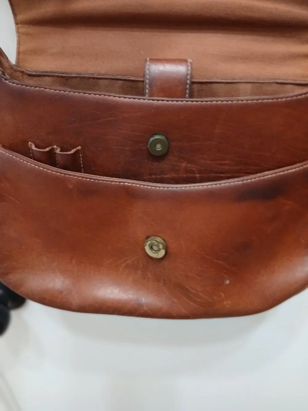 G.H.Bass & Co. Leather Satchel🤎